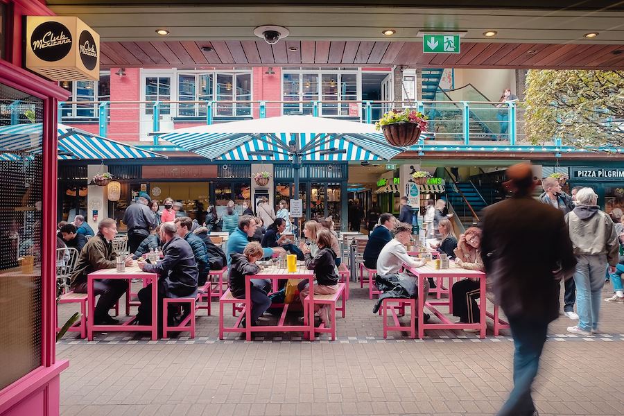 Kingly Court Carnaby Street Central London Best Location for Food
