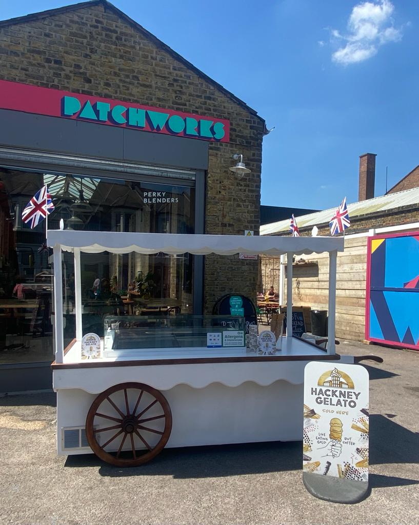 Patchworks Events Space in Leyton London Food Truck