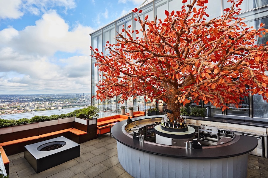 SUSHISAMBA Rooftop View of Central London