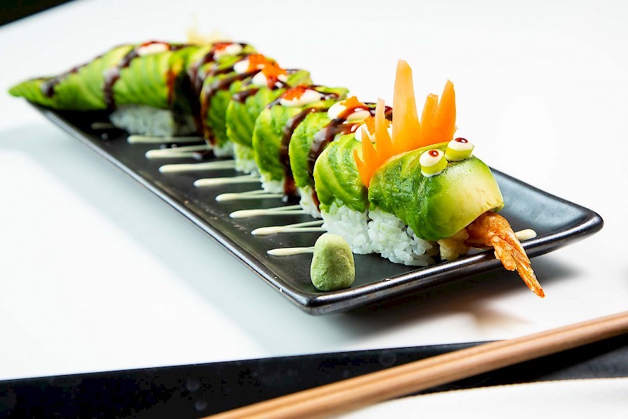 Best Sushi Dragon Rolls in London Covent Garden