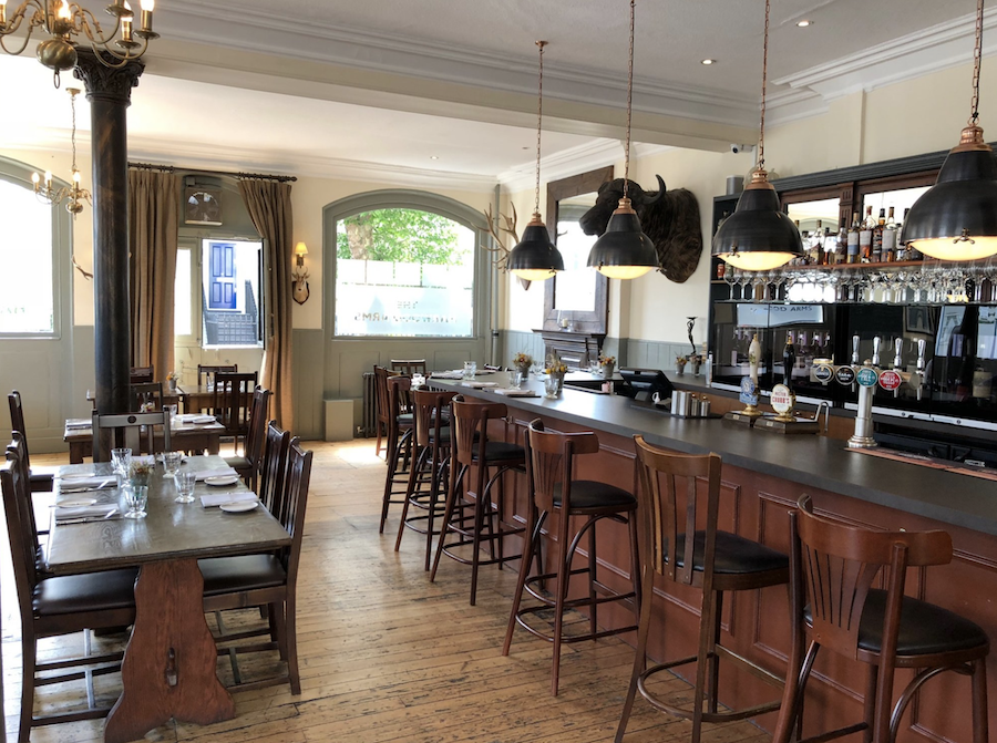 Harwood Arms Best Michelin Star Gastropub Restaurant in Fulham South West London