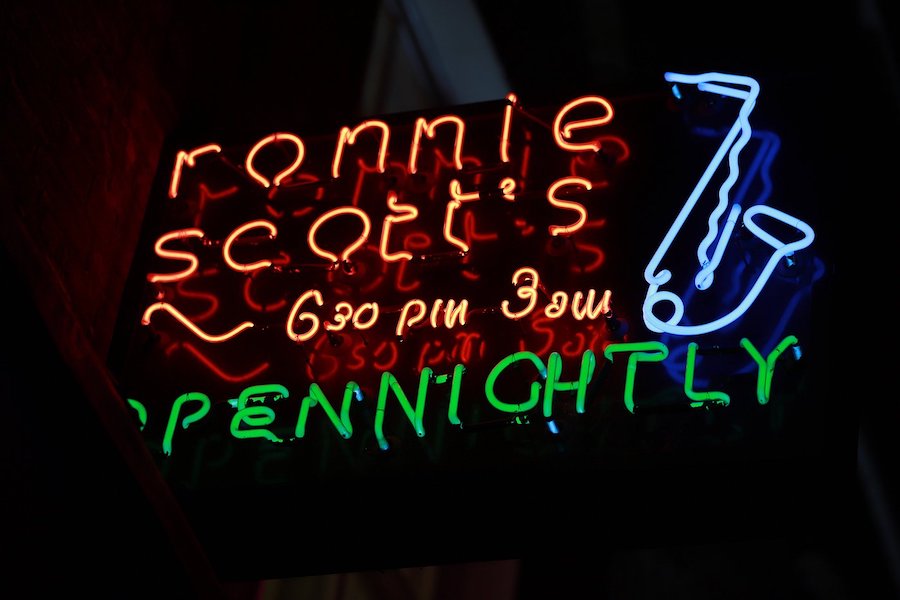 Ronnie Scott's Jazz Bar in Soho