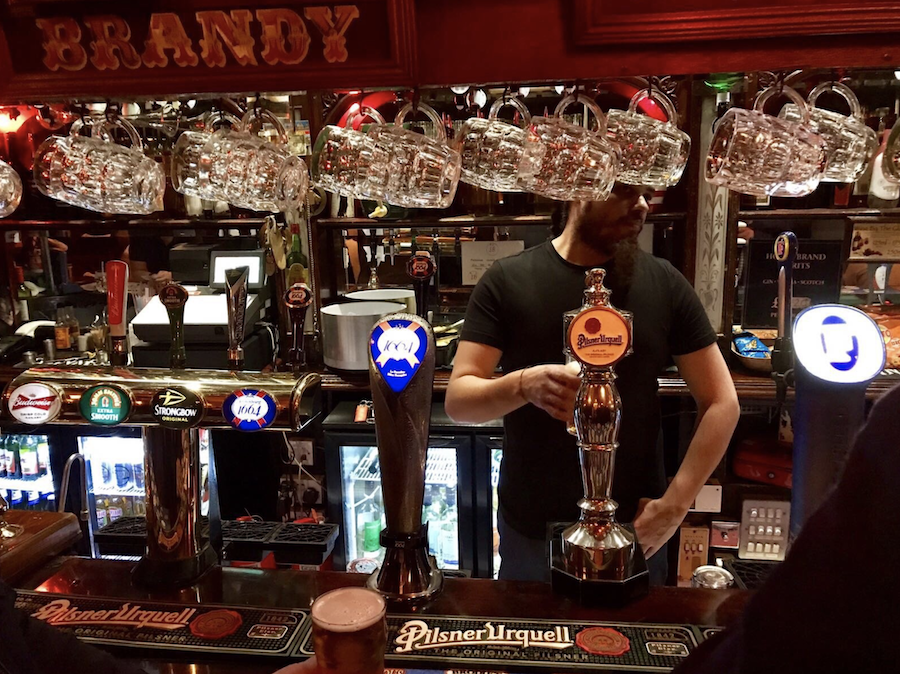 The Cross Keys Best Pub in Holborn Central London