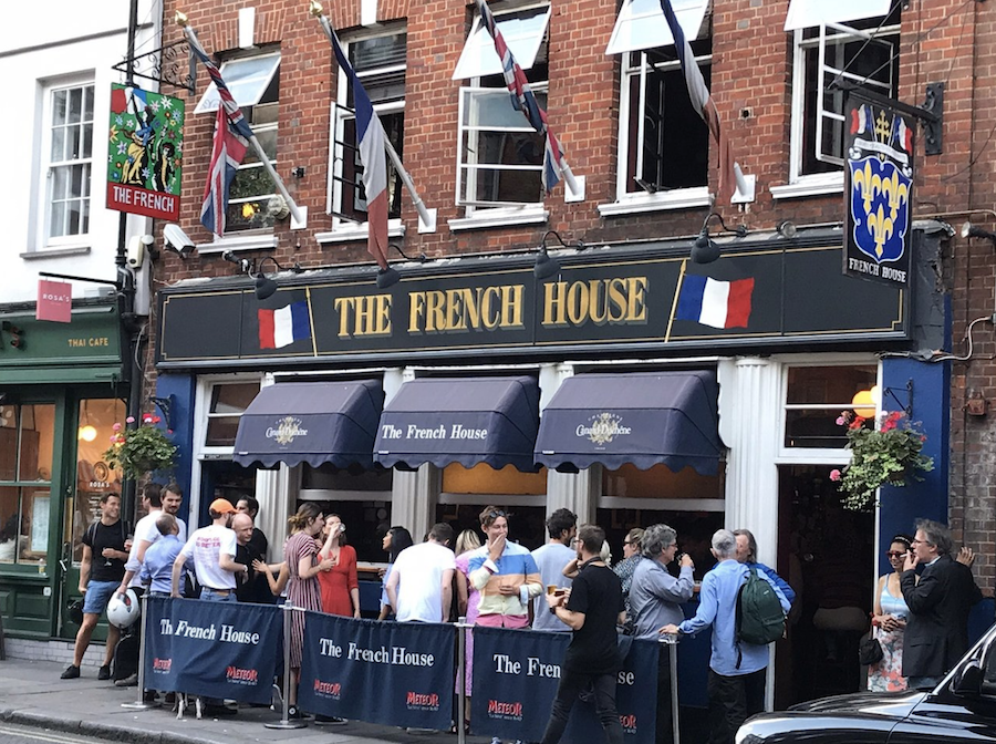 The French House Best Bar in Soho Leicester Square