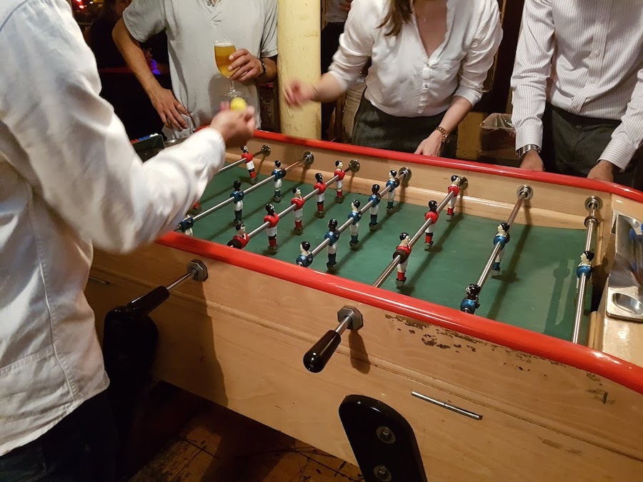 Bar Kick Table Football in London Shoreditch