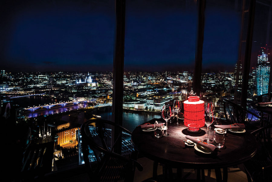 Hutong Best Rooftop Restaurant in London