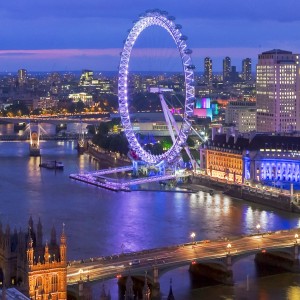 Panoramic view of London